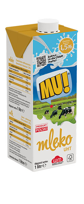 mleko UHT MU! 1,5%
